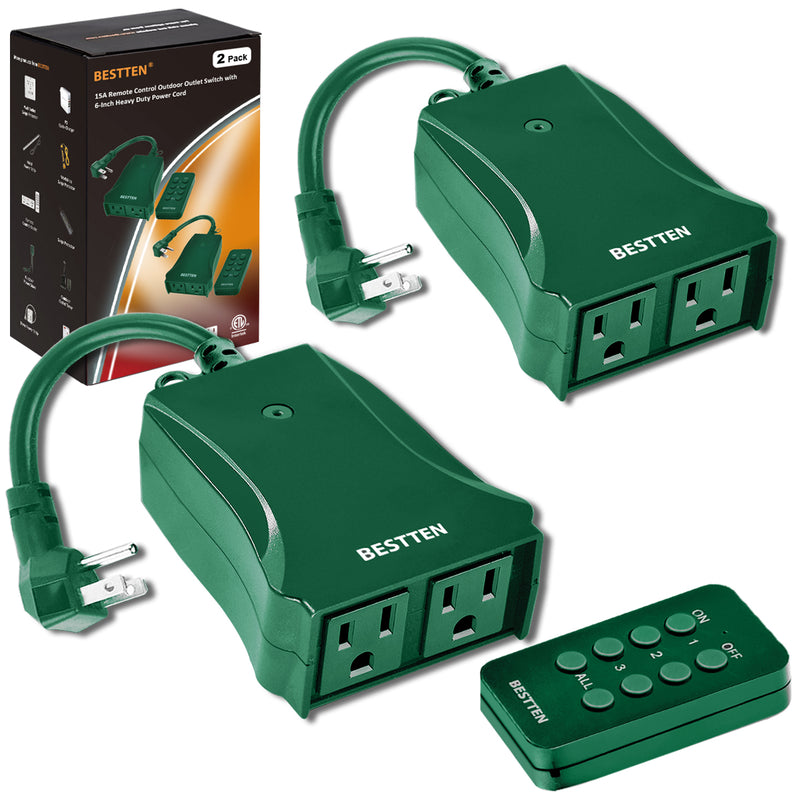 Remote Control Outlets Remote Control Outlets – BESTTEN US